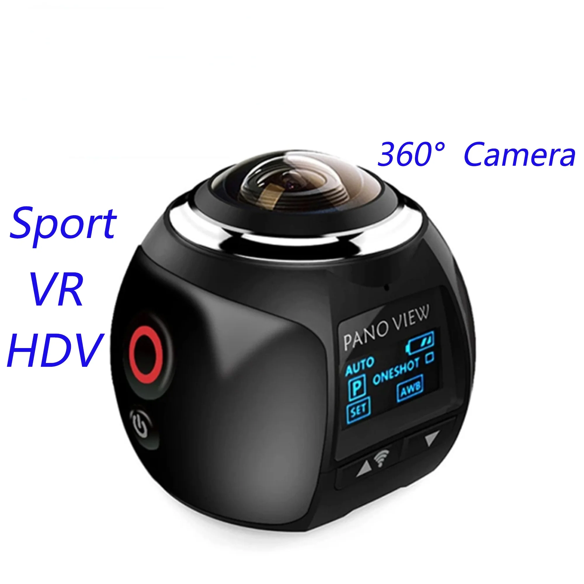 4K 360 экшн-камера Wifi мини 2448*2448 Ultra HD панорамная камера градусов Спортивная