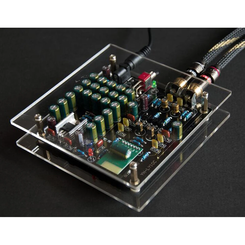 Класс A буферная Rreamp 12 V-24 V Bluetooth плата аудиоресивера с корпусом