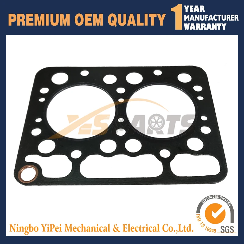 New Cylinder Head Gasket 70mm For Kubota Tractor Z500 Engine