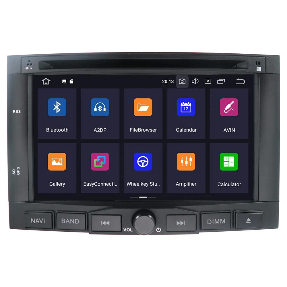 Perfect Android 9 8 core 4+46 GB with DSP For PEUGEOT 3008 5008 For Partner Citroen Berlingo GPS Navi Radio car multimedia DVD player 4