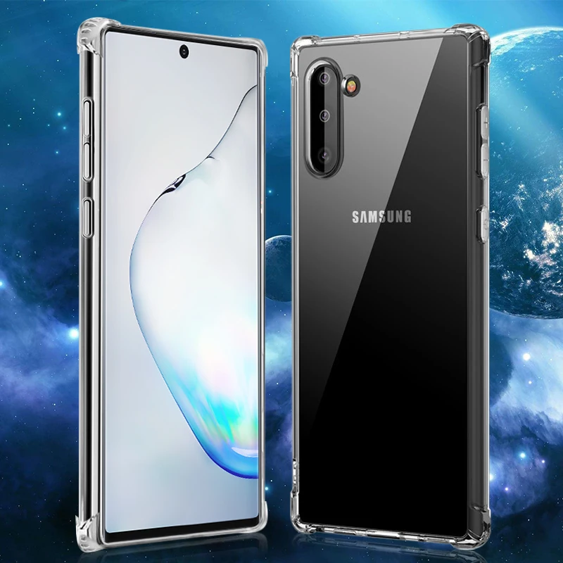 Чехол для samsung Galaxy M10 M20 M30 M30S Note 9 10 Pro Plus прозрачный силиконовый чехол для samsung Galaxy Note9 Note10 Plus Pro