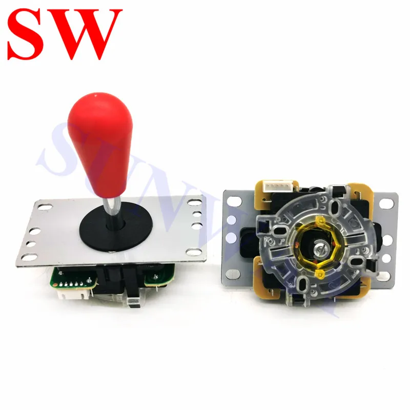 Аркадный джойстик DIY Kit Zero Delay USB энкодер для ПК с джойстик Sanwa для аркадных игр и хромированные кнопки для аркадной игры Mame Part Kit