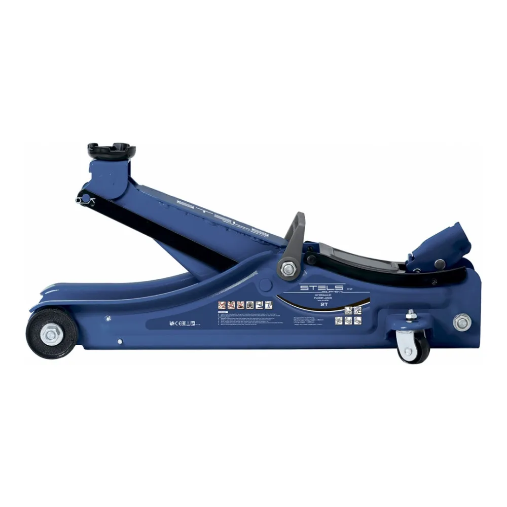  Домкрат подкатной гидравлический Stels 2т 80-380мм Low Profile (51129)