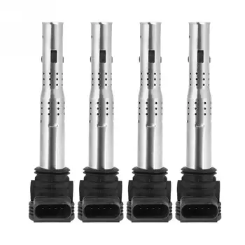 

4pcs Car Auto Ignition Coil System for VW Golf Jetta Beetle Tiguan for Audi A4 A5 A6 Q3 Q5 TT 07K905715D OEM