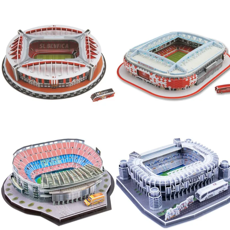 World Famous Football Stadium 3d Puzzle European Soccer Playground