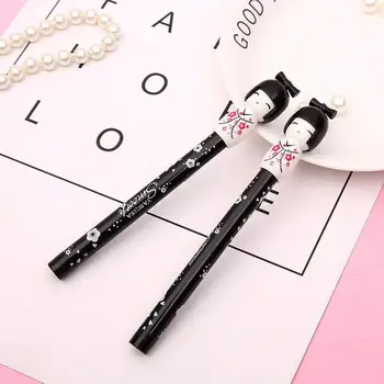 

1PC Kawaii Japanese Doll Style Liquid Eyeliner Pen Long-lasting Waterproof Black Eye Liner Pencil Sexy Cat Eye Makeup Tools