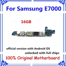 Разблокированная для Samsung Galaxy E7 E7000 материнская плата 16 Гб E7000 карта/панель официальная версия плата с ОС Android E7000 MB