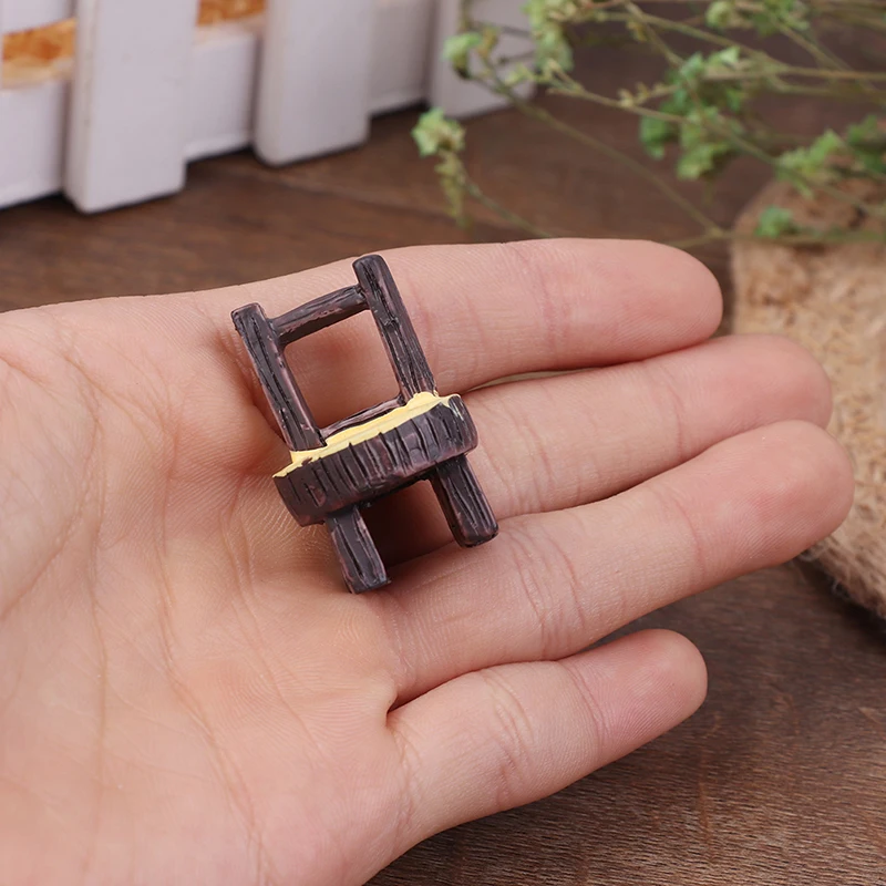 1 Набор Стол Стул Смола ремесло микро пейзаж DIY материал украшение для сказочного