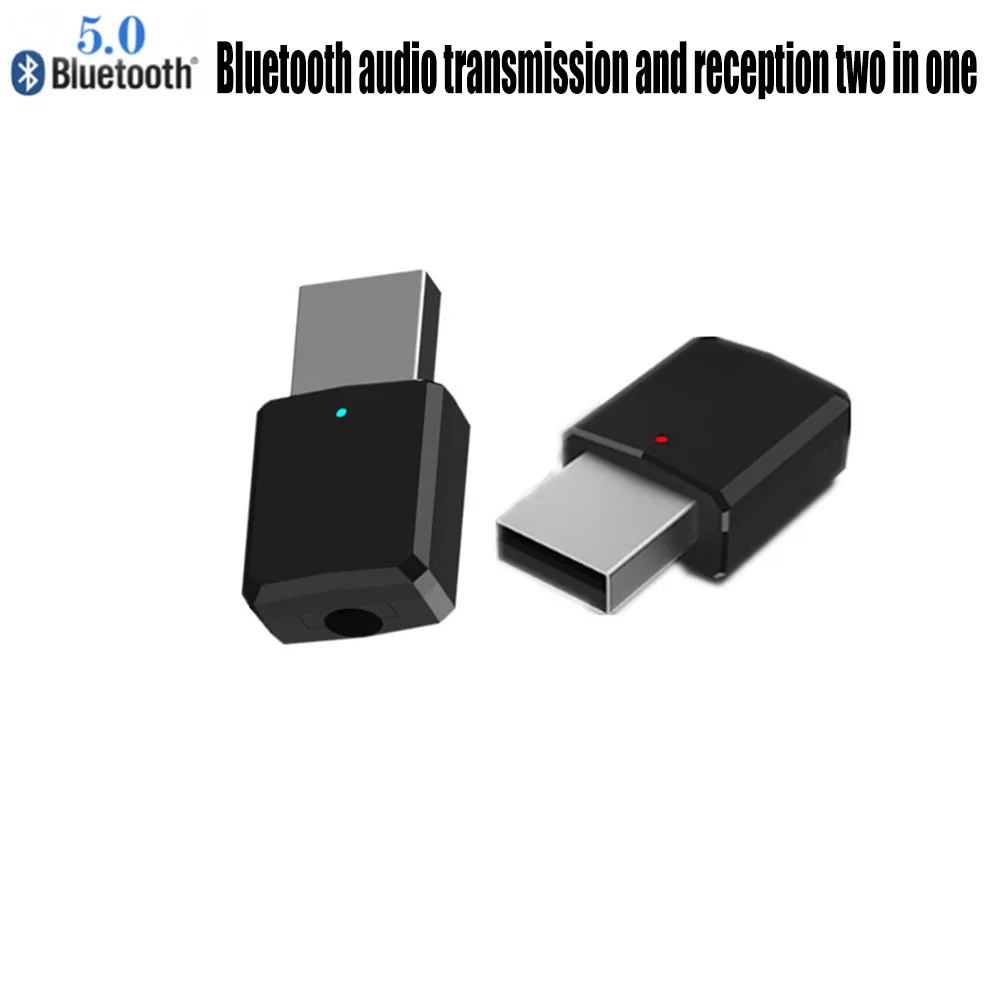 Bluetooth-приемник USB передатчик 5,0 беспроводной аудио музыкальный стерео адаптер для ТВ ПК Bluetooth динамик линия аудио адаптер