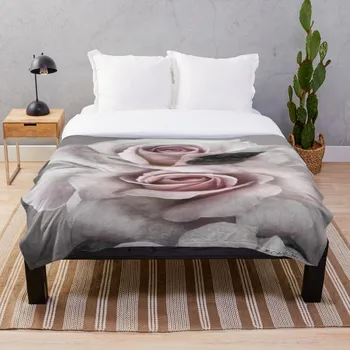 

Barely Blush Throw Blanket Soft Sherpa Blanket Bed Sheet Single Knee Blanket Office Nap Blanket