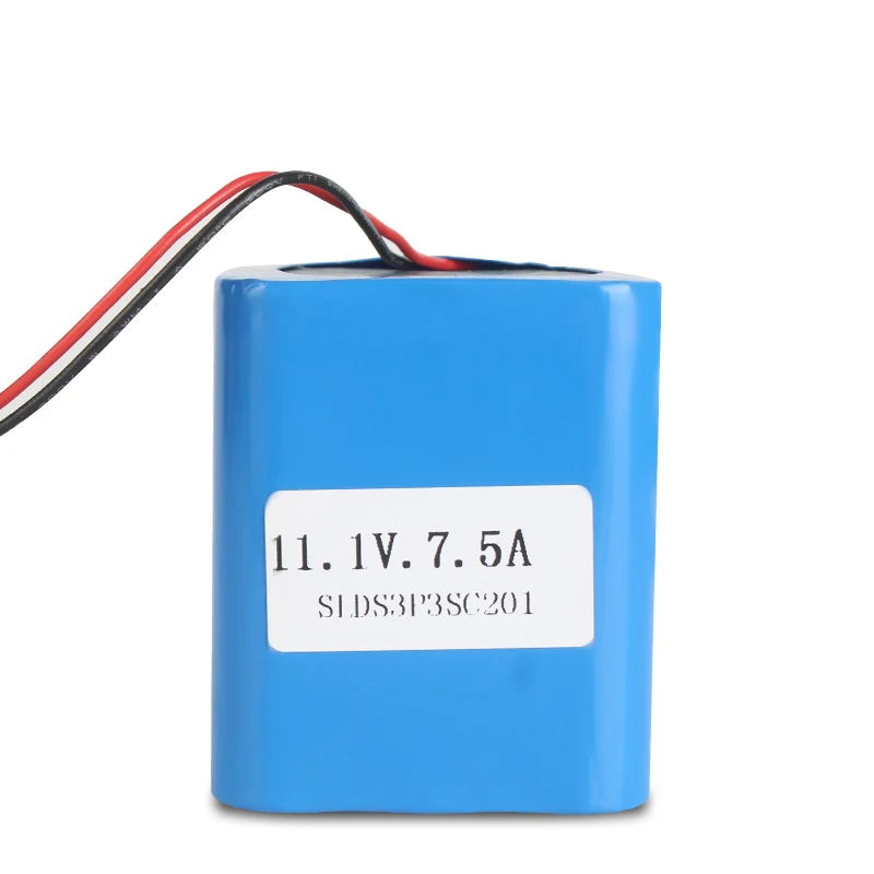 

Mr.Li 11.1V 7.5A Lithium Battery Pack Rechargeable 18650 Battery Pack With BMS Production For CCTV Camera Backup Power