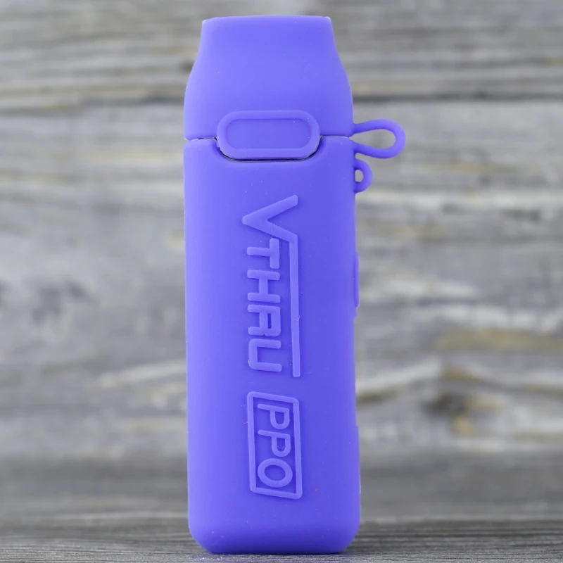 

Защитный Мягкий чехол для Voopoo V.thru Pro, силиконовый чехол с текстурой кожи, 20 шт.