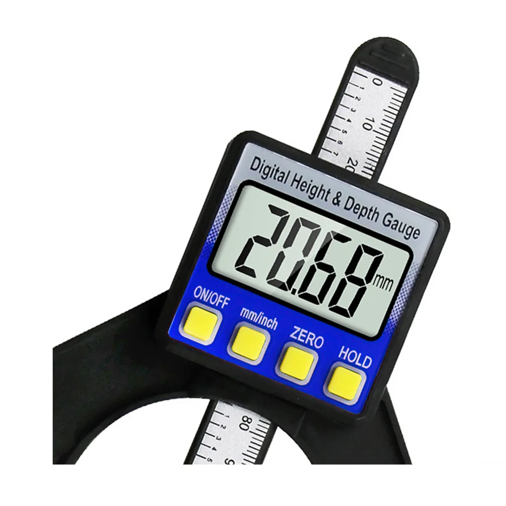 

Digital Depth Gauge Digital Tread Depth Gauge LCD Magnetic Self Standing Aperture 80mm Hand Routers free shippping