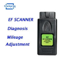 Obd2 e/f ef scanner ii para bmw diagnóstico + quilometragem ajuste suporte cas para cas4 + e fem/edc correção de quilometragem