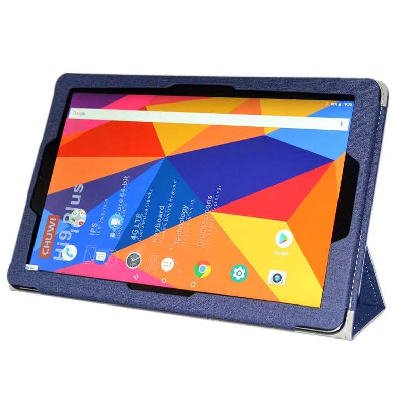 para Chuwi Hi9 Mais Case Suporte Capa de Couro do Plutônio para Chuwi Hi9plus 10.8 Tablet pc Case Protetor com Presentes de Alta Qualidade - Imagem 3