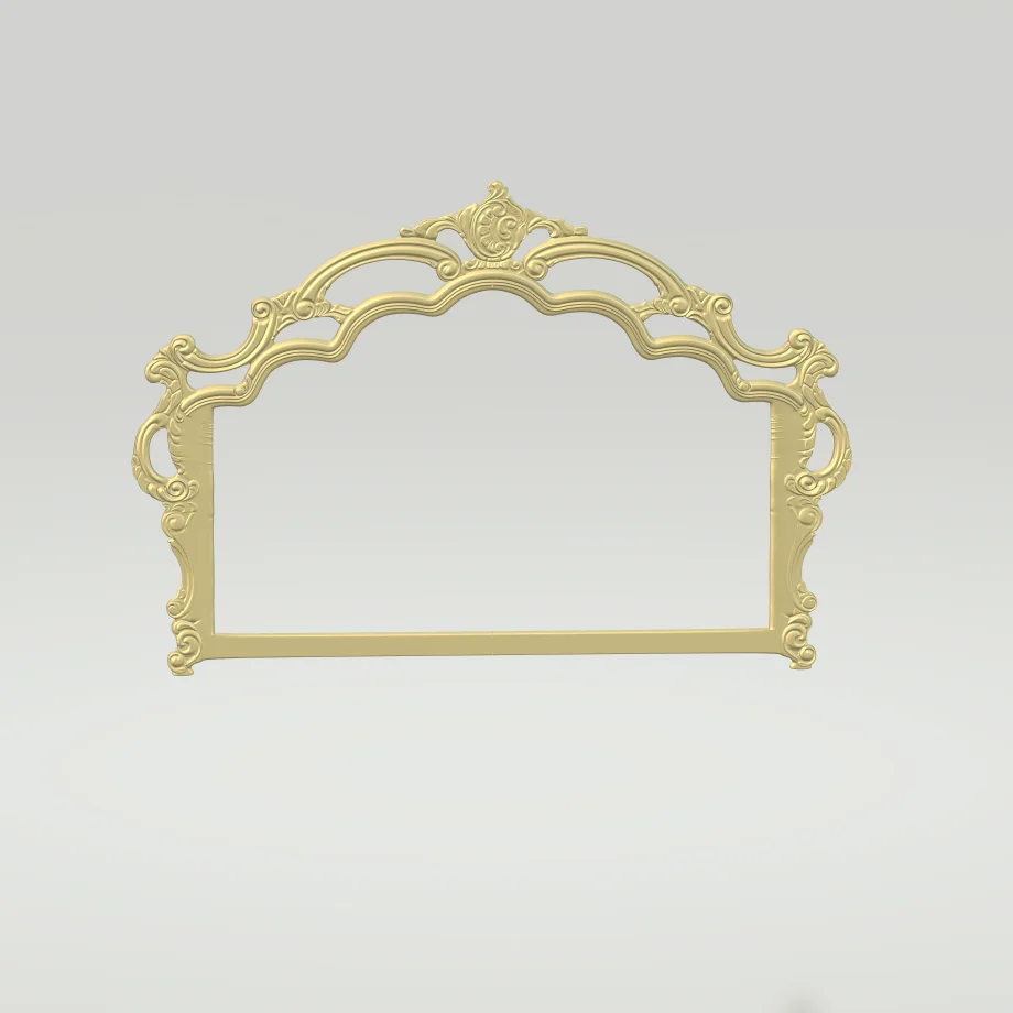 Кровать диван дизайн для ЧПУ 3D рельеф резьба ArtCAM Aspire цифровой файл STL