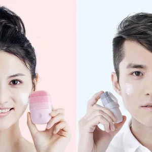 Image 3 - Xiaomi InFace Điện Sâu Rửa Mặt Bàn Chải Massage Sonic Mặt Giặt IPX7 Silicon Chống Thấm Nước Sữa Rửa Mặt Chăm Sóc Da