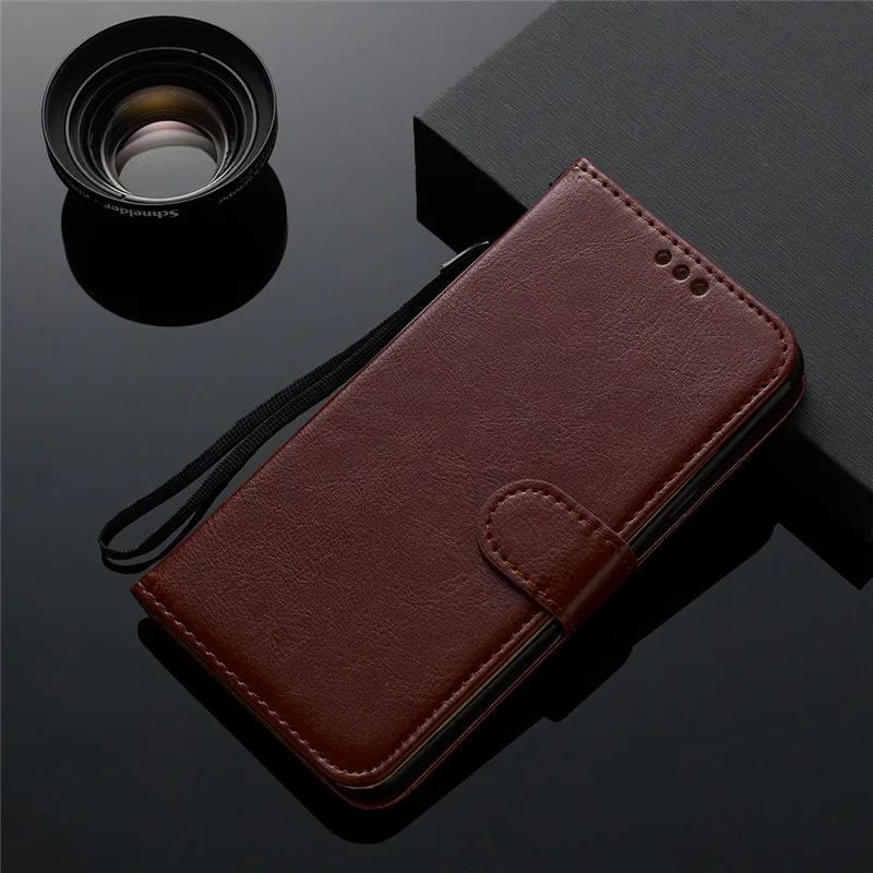 Fundas для xiaomi redmi note 4 Чехол кожаный флип случай для redmi Примечание 4 Global wallet coque для funda xiaomi redmi note 4 Чехол - Цвет: Brown