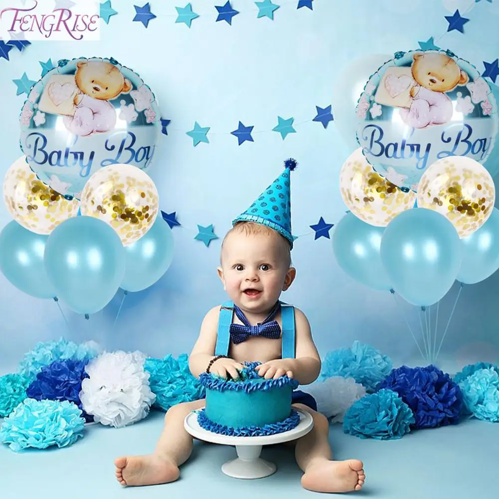 FENGRISE Babyshower/вечерние украшения для мальчиков и девочек с изображением слона