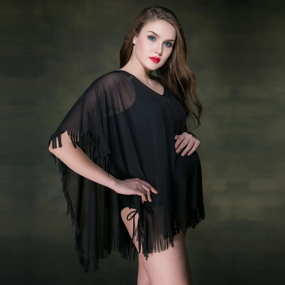 Plus Size Swimwear New Maternity Swimwear Solid Color Women's Low-waist Bikini Two-piece Solid Color Maternity Swimsuit