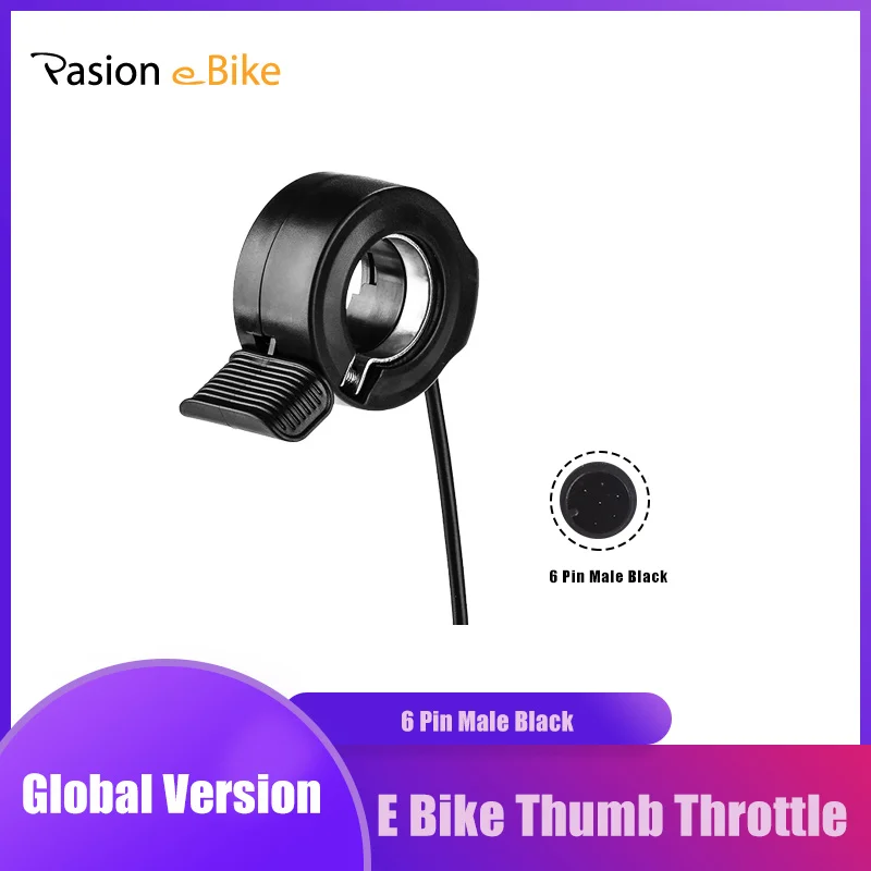 Ebike Thumb Throttle Cable 24v/36v/48v/60v/72v Electric Bicycle Speed