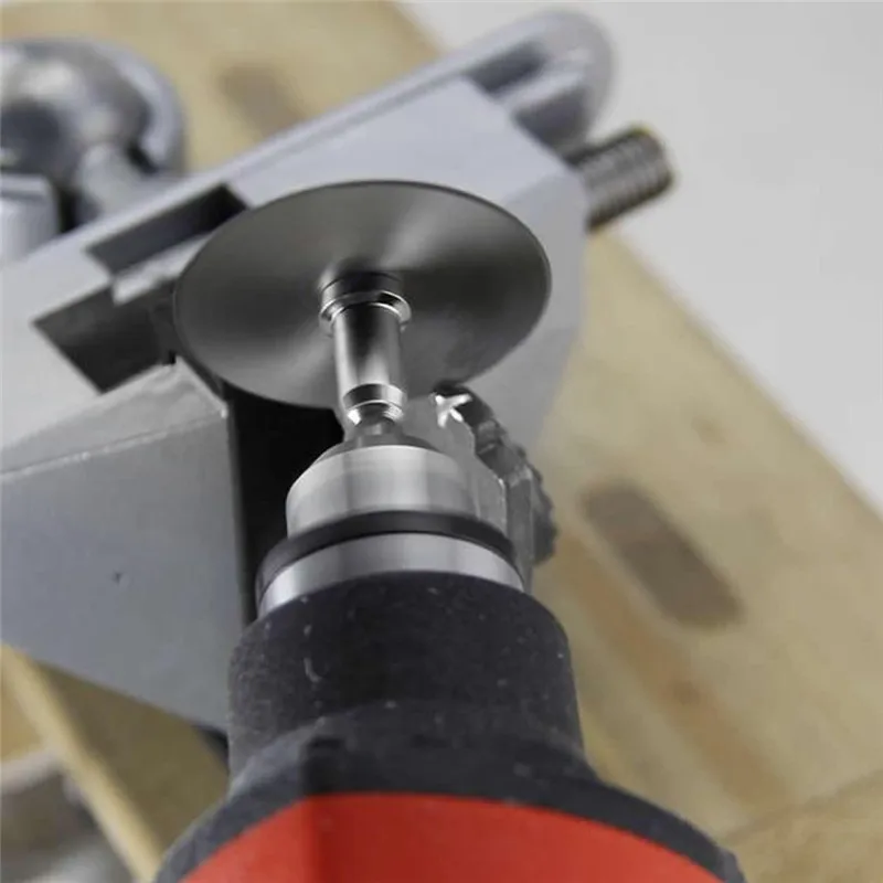 LAMEZIA 6PCS HSS Mini Electrical Circular Saw Set Rotary Cutting Tool Blades Discs Mandrel