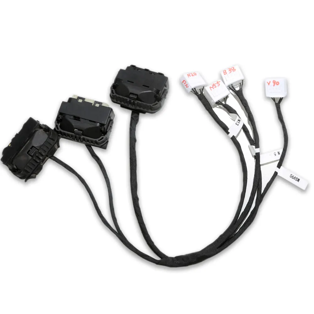 For BMW DME Cloning Cable with Multiple Adapters B38 -N13 -N20 -N52 -N55 -MSV90 Work with VVDI PROG Key Programmer/CGDI/AT200