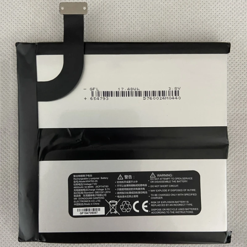 Original 64381322s 654793-2s 5657743s 4841105-2s Portátil Portátil para Gpd p2 Max Micropc Win Max Win3 Novo Baterias p/ laptop - Imagem 3