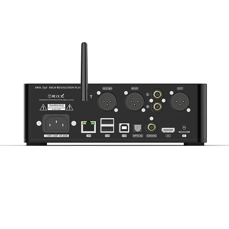 SMSL DP5 ES9038PRO MQA Bluetooth Сетевой музыкальный плеер цифровой поворотный Декодер