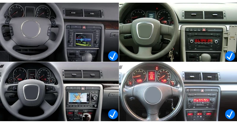 Sale A-Sure 2 Din 4G RAM 8 Core Car Android 9.0 Auto Radio DVD Player Navigation For Audi A4 S4 RS4 8E 8F B9 B7 SEAT EXEO (2002-2012) 7