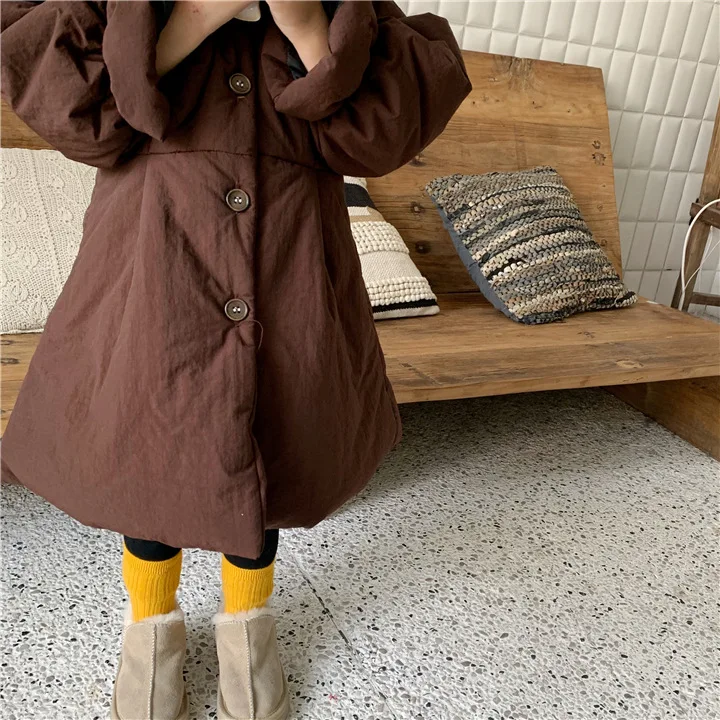 Toddler Girl Clothes Baby Boy Clothes Girl Winter Jacket Girls Winter Coat Ruffles Korean Thicken Clothings