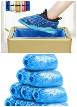 

Automatic Shoe Cover Dispenser Disposable Shoe Covers Machine for Home Office GHS99