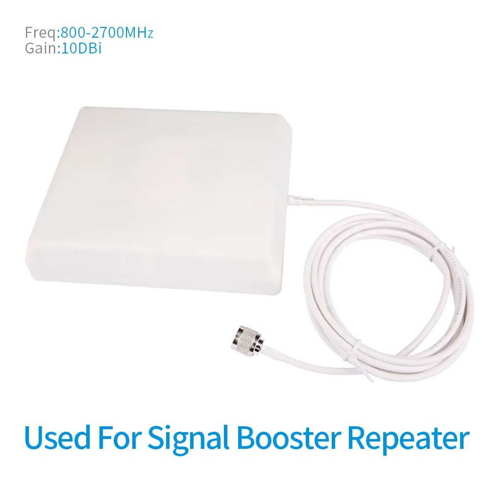 800~2700MHz 10dBi Indoor Panel Antenna Dual Band Antena Externa 2g 3g 4g Modem Antenna Gsm Lte For Modem Repetidor