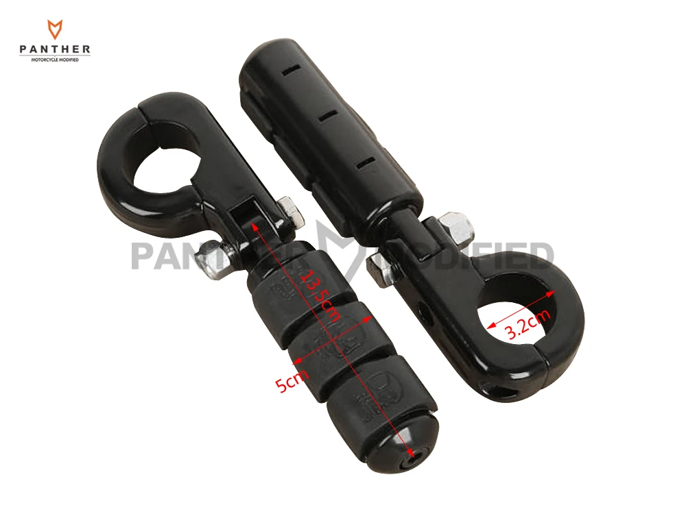 1.25" 32mm Motorcycle Engine Guards FootPegs Moto Anti Vibration Foot Rest case for Kawasaki Vulcan 1600 1500 800