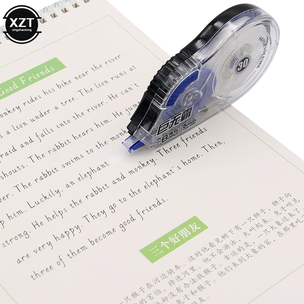 30M Roller Big Capacity White Out Correction Tape Student Error Tape Pen Back Corrector School Office Supplies Stationery correction tape correction belt correction strap
