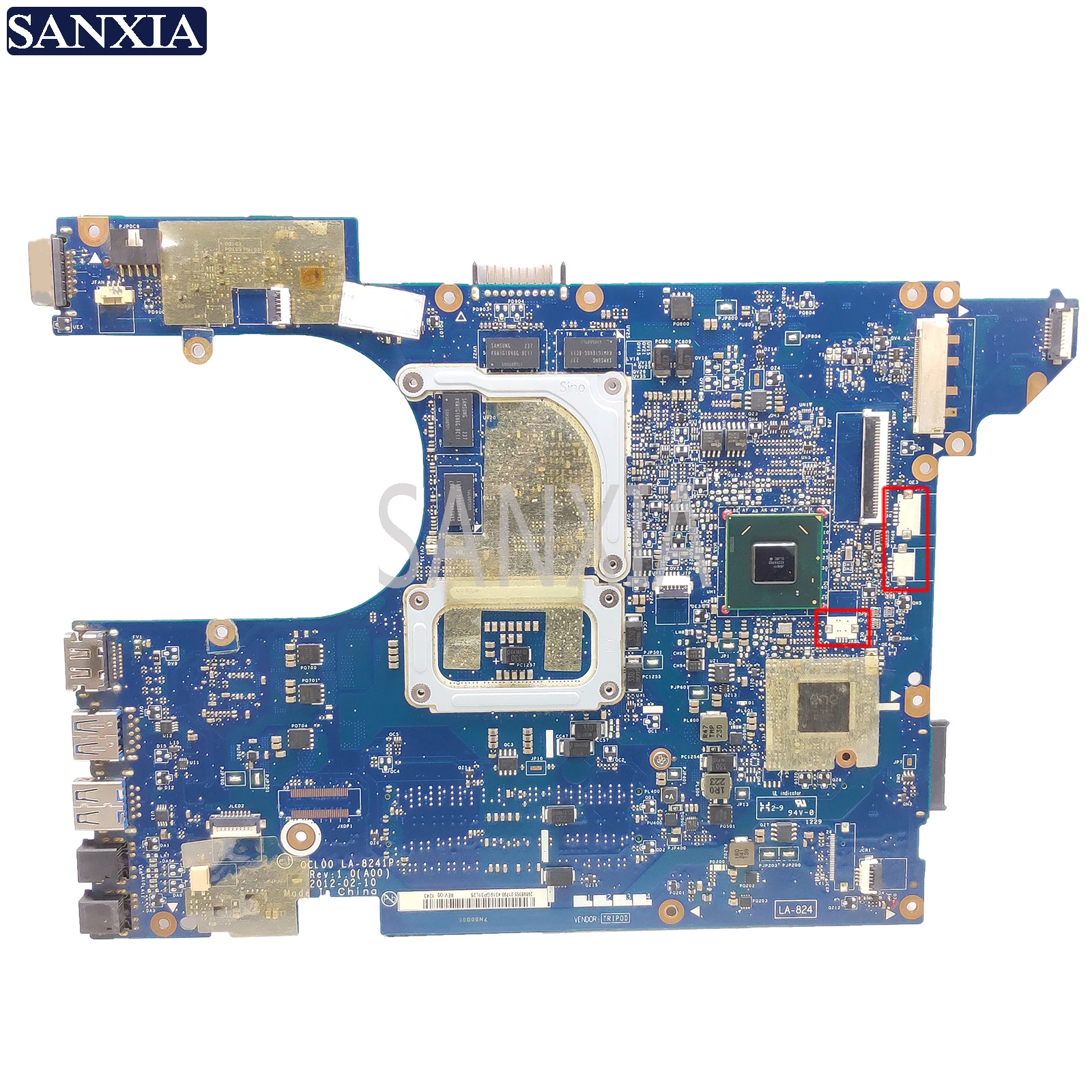 KEFU LA-8241P материнская плата для ноутбука Dell Inspiron 15R-5520 7520 оригинальная материнская плата HD7670M