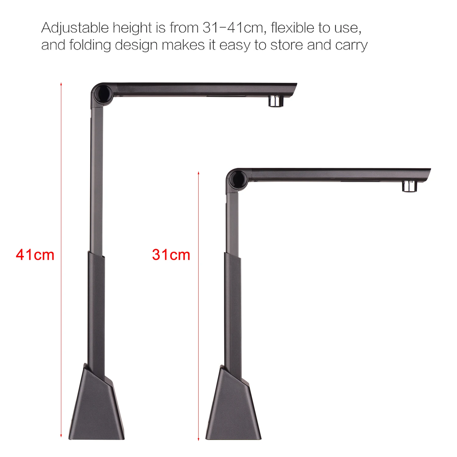 large format scanner Portable A3 Adjustable High Speed USB Book Image Document Camera Scanner 8 Mega-pixel HD Max with OCR Function LED Light 3d scanner