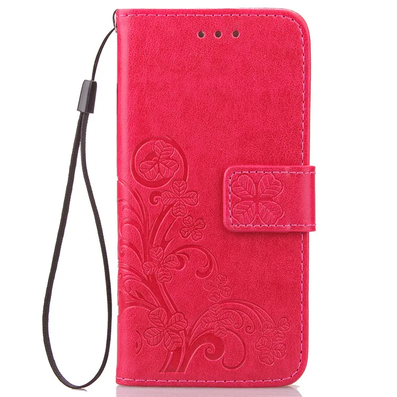 Кожаный чехол-книжка чехол для спортивной камеры Xiao mi Red mi 6 6A 5 Plus 3S 4A 4X mi A1 A2 8 Lite S2 Go Red mi 7 Note 5A 4 6 Note 5 Pro 6 6A 7A глобальной чехол - Цвет: Rose Red