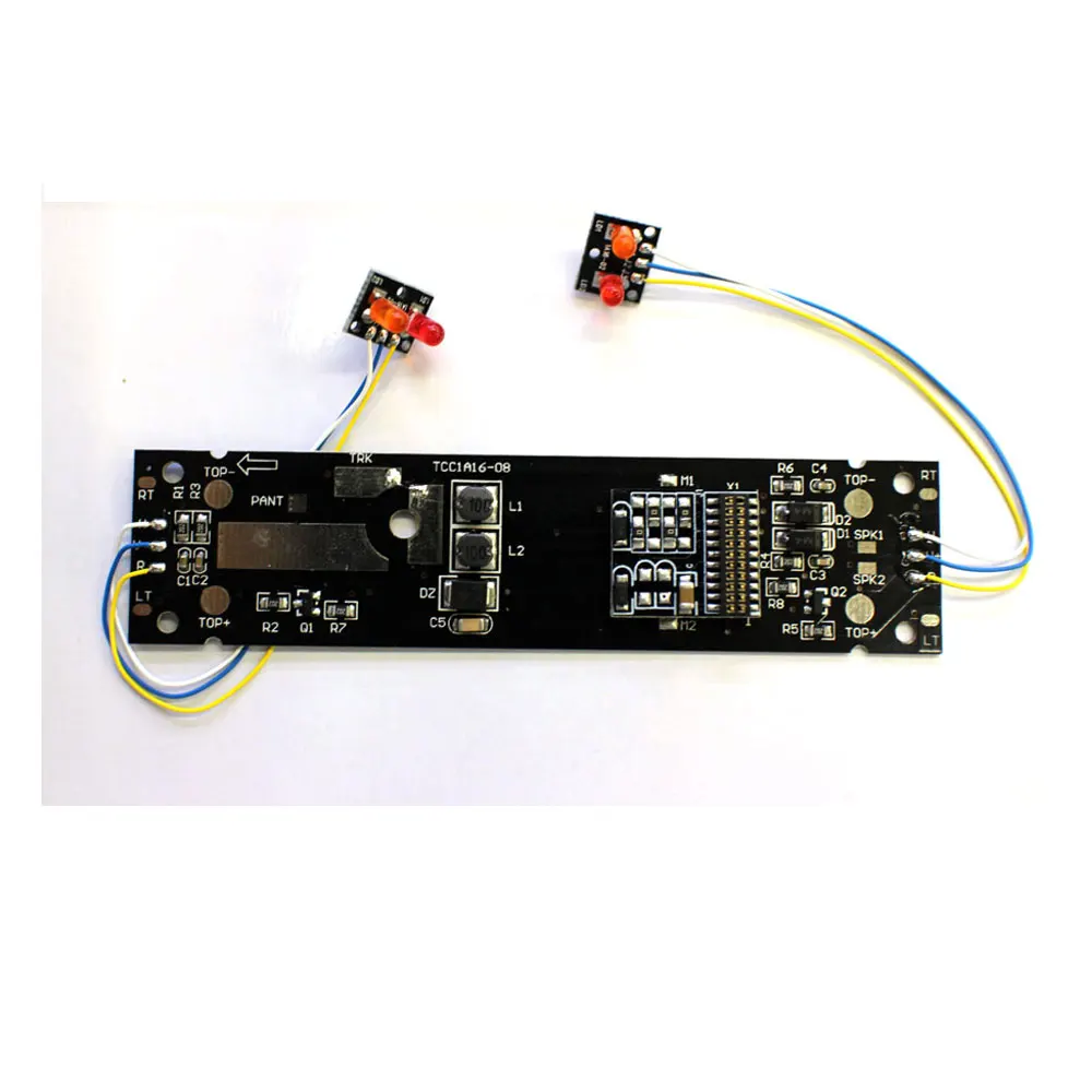 HO IC Circuit Board PCB Board 1:87 Train Toy Accessories Compatible Train Head Upgrade Version with Light and Sound