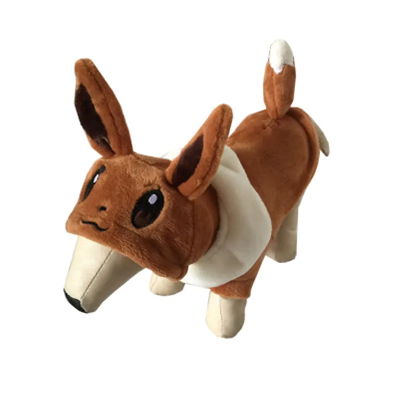 Новинка 2019 зимний смешной костюм для собак косплей и кошек с покемоном одежда