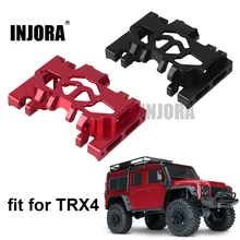 INJORA 1PCS Aluminum Metal Gearbox Mount Holder for 1/10 RC Crawler TRAXXAS TRX4 TRX 4