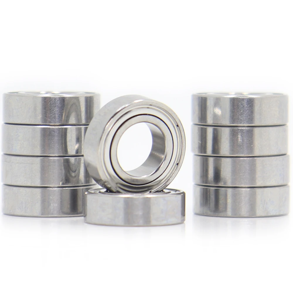 

MR137ZZ Ball Bearing 7x13x4 mm 10Pcs ABEC-5 Miniature Metric Chrome Steel L-1370ZZ MR137 Z ZZ Bearings MR137Z