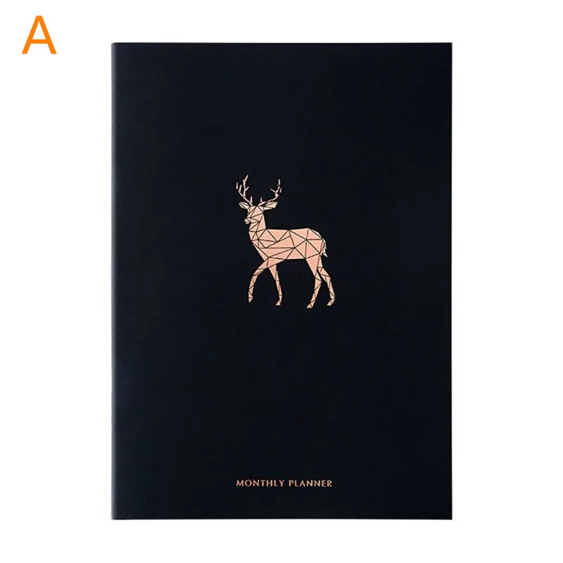

2020 Notebook Agenda Daily Planner Organizer A4 Diary Monthly Kawaii Manual Book