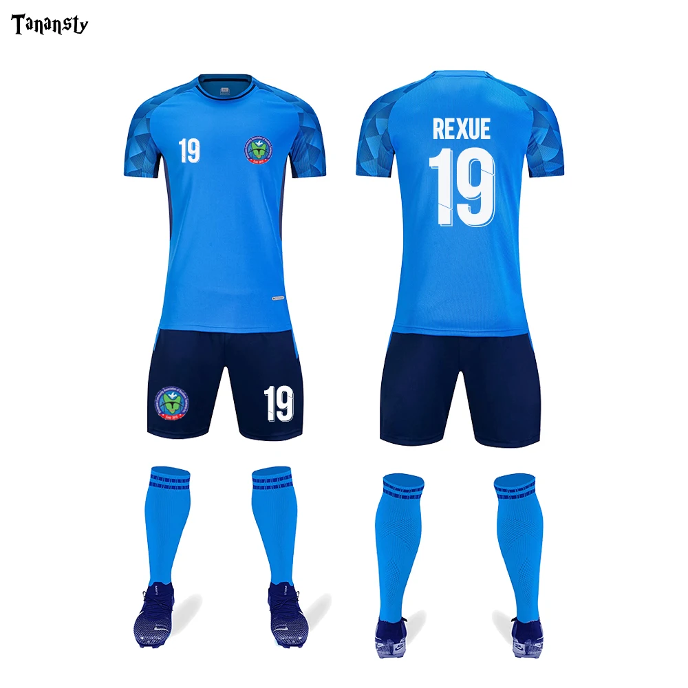 Youth Soccer Jersey Team Set Kids Soccer Jersey Set 2019 Boys Football Jerseys Set Soccer