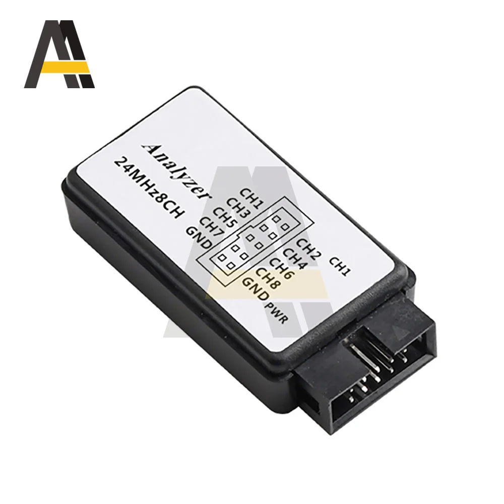 USB Logic Analyzer 24MHz 8 Channel 24M/seconds Logic Analyzer Debugger For ARM FPGA Logic Analyzer Logic 24M 8CH 5