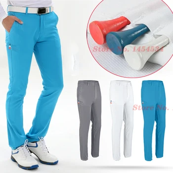 

New Design Genuine Golf Men Slim Long Pant 4Colors Sportswear TEE Summer Thin Trousers Ball Pantalon De Golfpantalon Clothes