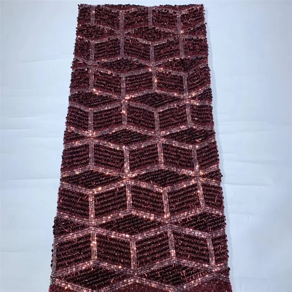 

2021 High-quality African Lace Fabric Handmade French Embroidery Tulle Lace Fabric, Suitable For Nigerian Wedding Dress ZX36821