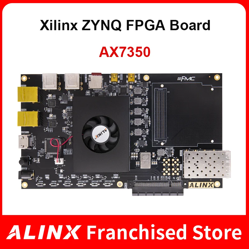 

ALINX AX7350: XILINX Zynq-7000 ARM SoC XC7Z035 7035 FPGA Board FMC