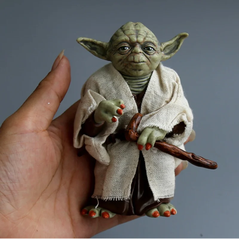 Экшн-фигурка из ПВХ Звездные войны Disney Мастер Йода модель Йоды коллекционные