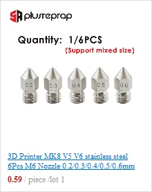 thermal print head 3D Printer Accessories Heated Block MK7 MK8 MK10 V5 V6 Volcano CR10 for Print Head Extruder J-head Aluminum Block printer motor